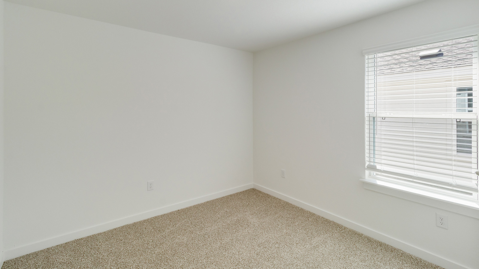 Bedroom 3 with carpeted flooring.