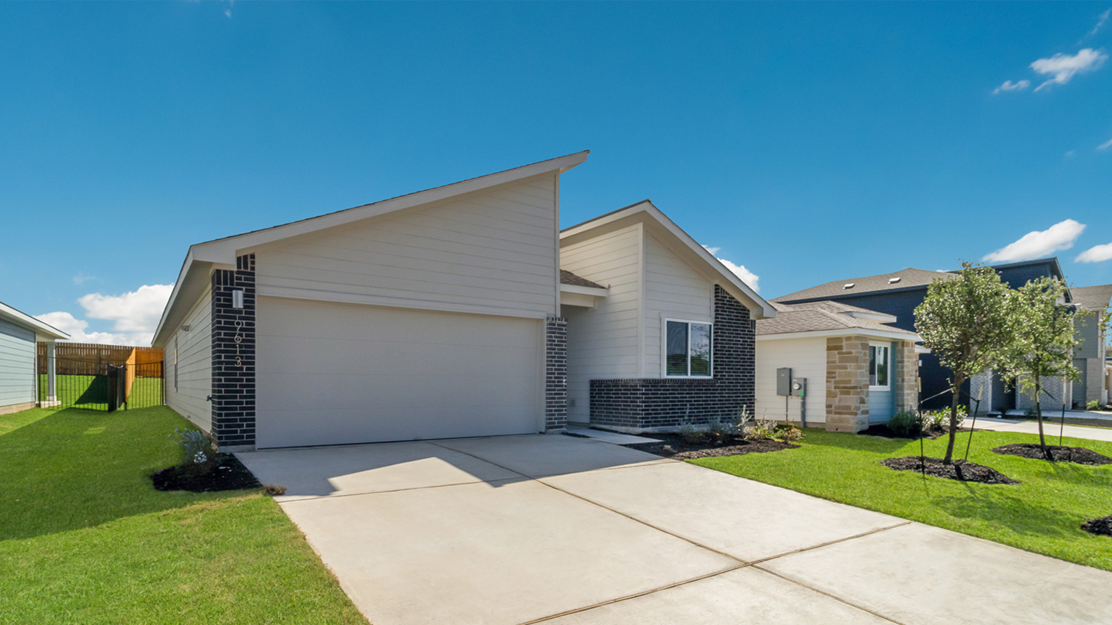 The Gaven floorplan at Trails at Wildhorse in Austin, TX.