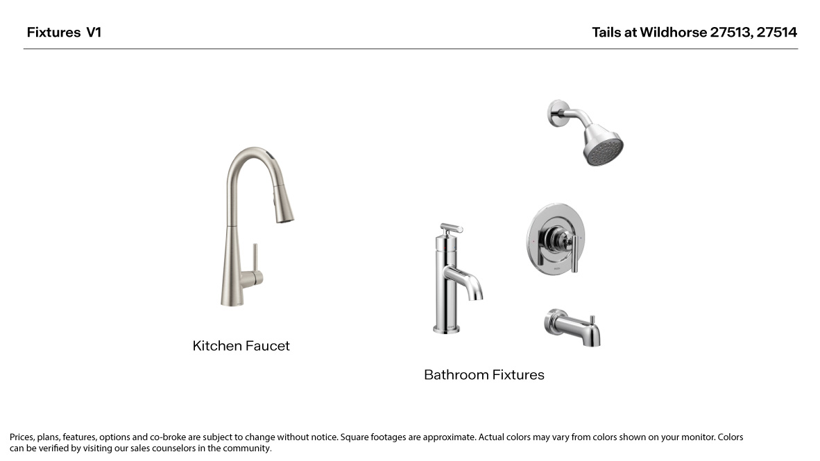 Trails at Wildhorse Fixture Selection