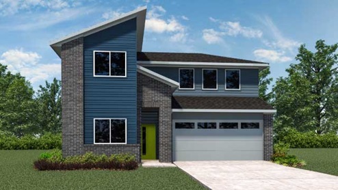 New Homes at Trails at Wildhorse in Austin, TX.