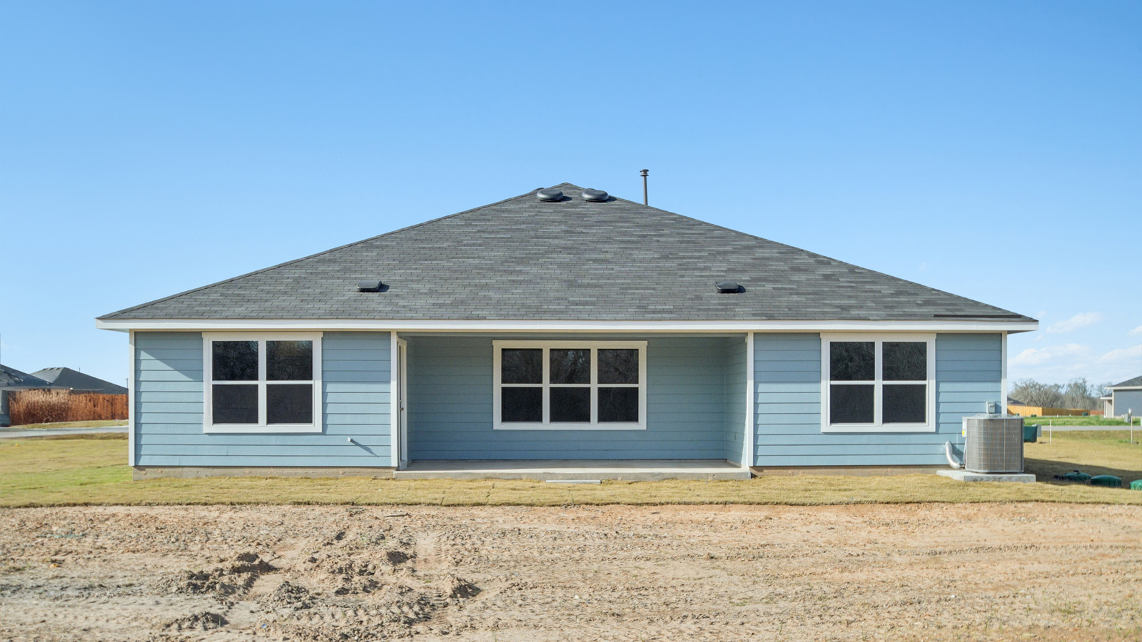 Back exterior of 179 Great Northern Drive.
