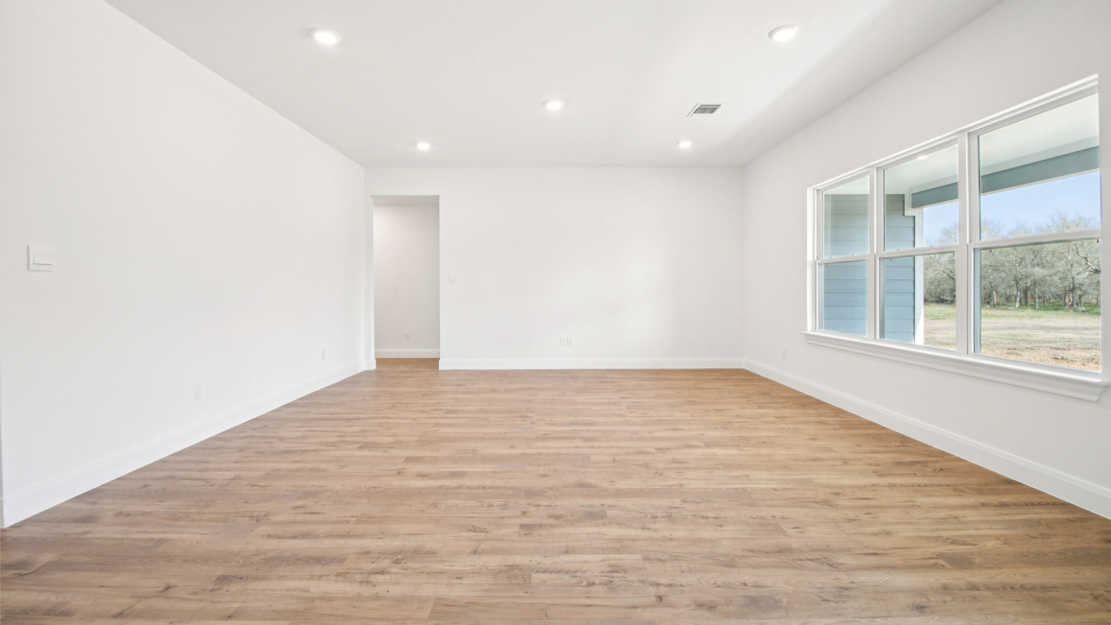 Open living area with natural light.