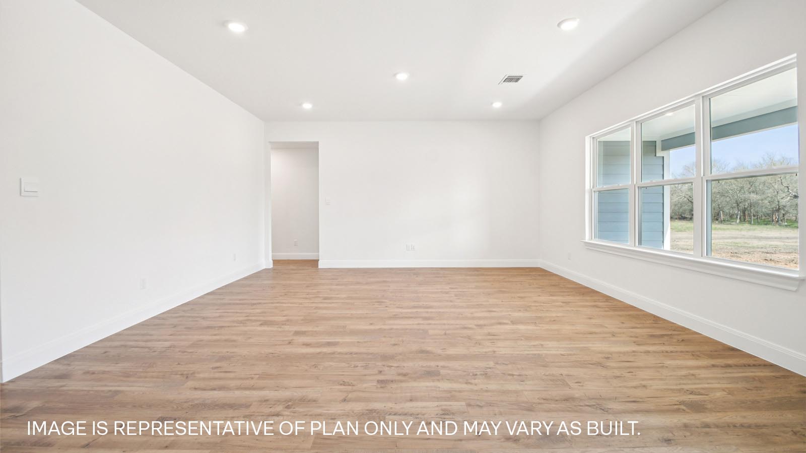 Open living area with natural light.