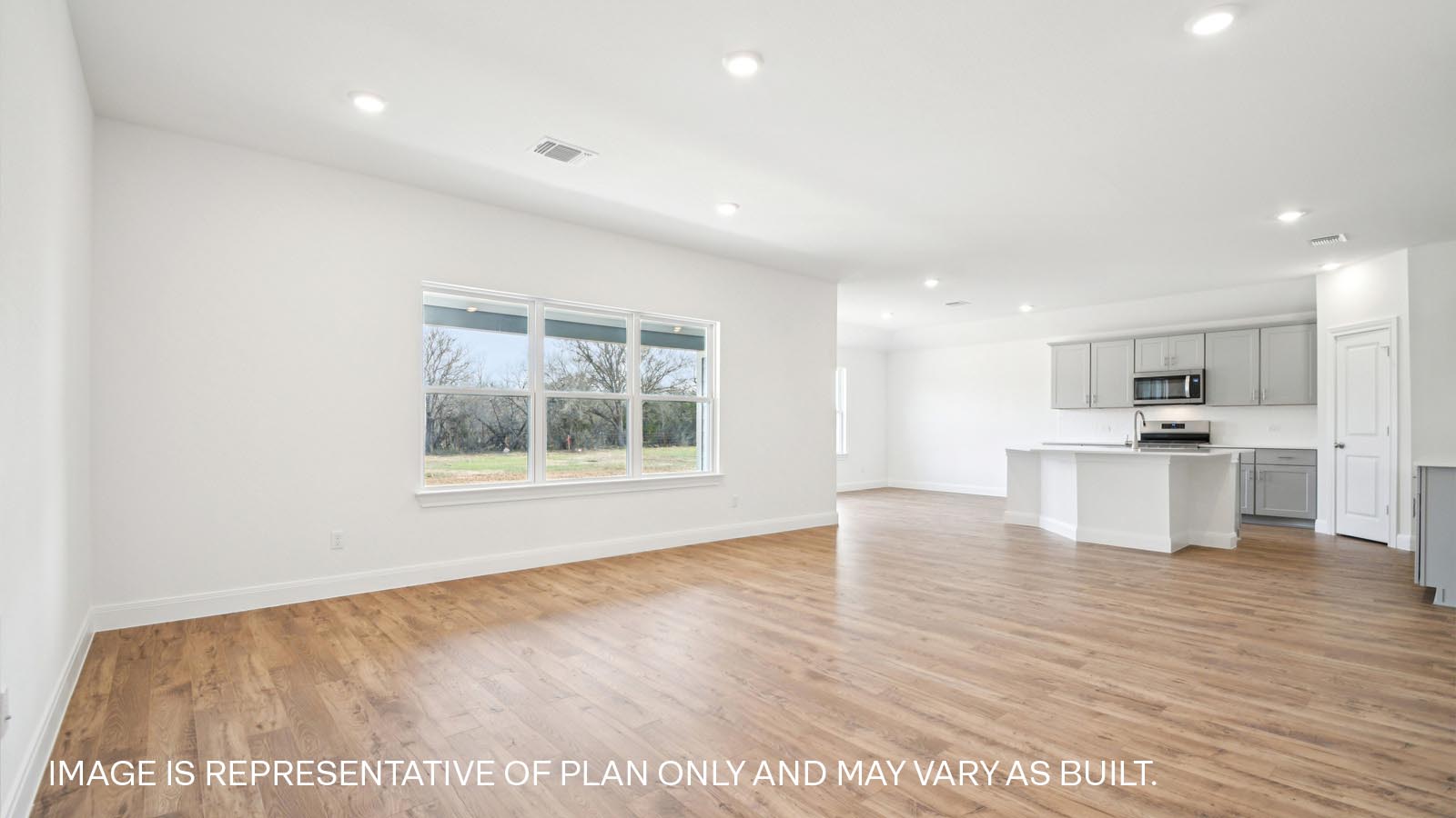 Open living area with natural light.