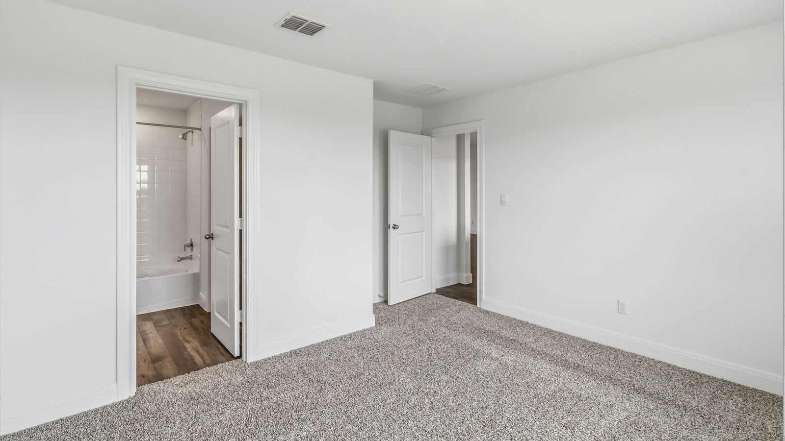 Bedroom 4 with ensuite bathroom.