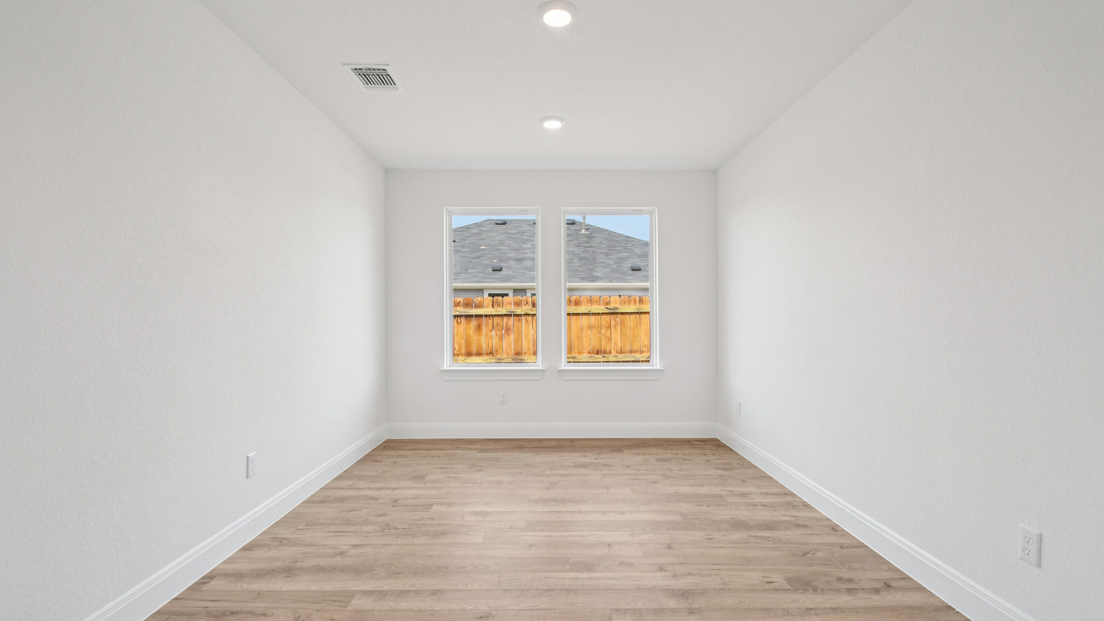 Flex space located off the living area.