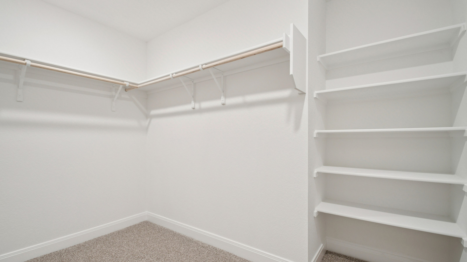 Walk-in closet in bedroom 4.