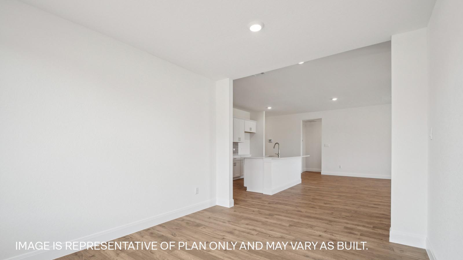 Flex space located off the living area.