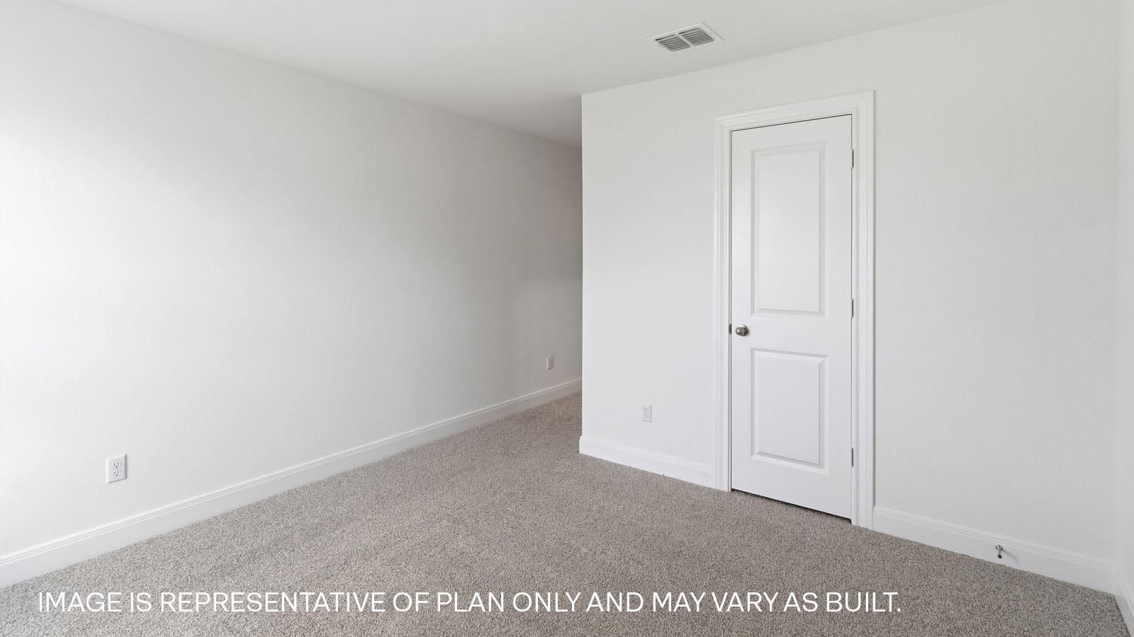 Fairfield Bedroom 4 with Carpet