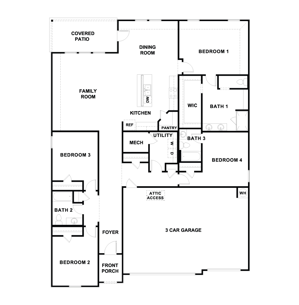 The Courtland Floor Plan