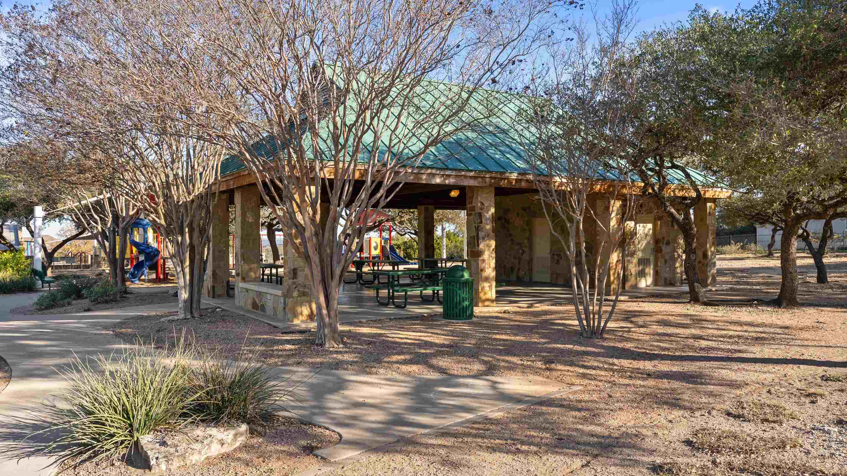 pavillion in community park