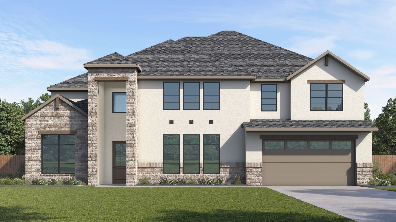 The Fulton floorplan at Sola Vista at West Cypress Hills in Spicewood, TX.