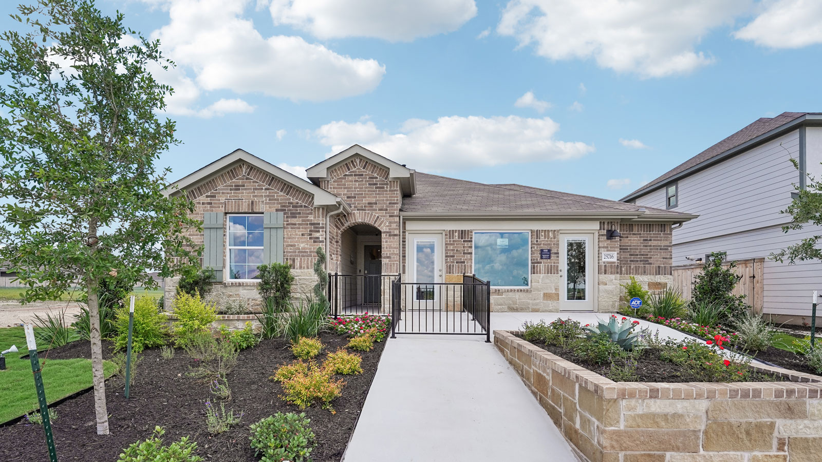 Briarwood model home - The Easton floorplan in Elgin, TX.