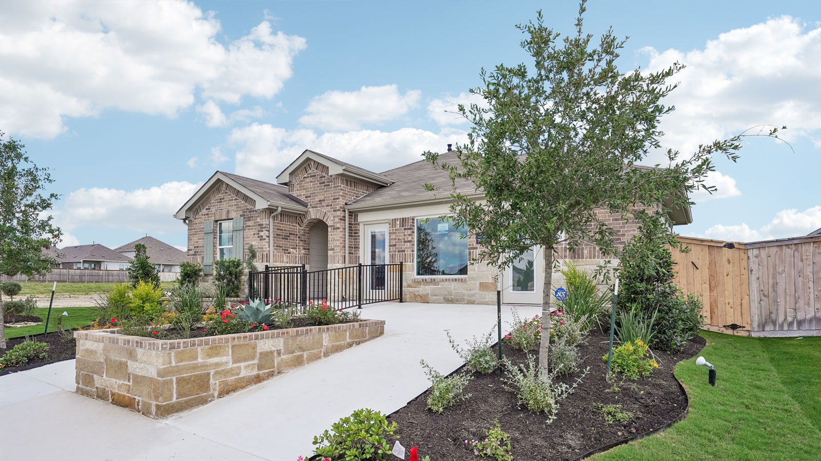 Briarwood model home - The Easton floorplan in Elgin, TX.