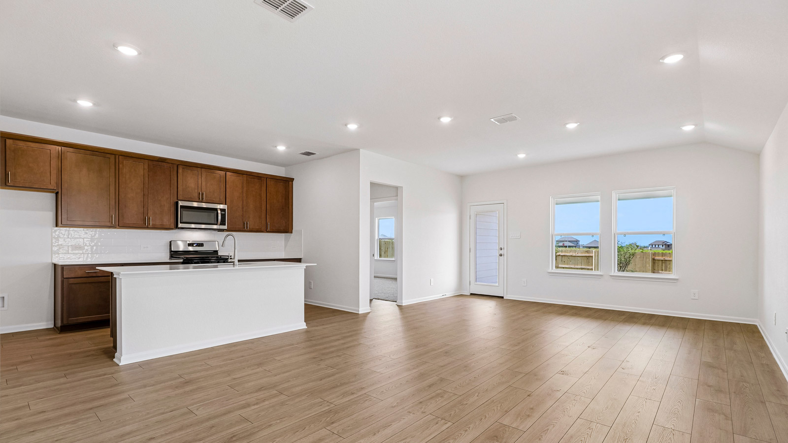 Caden Open Living/ Dining Area