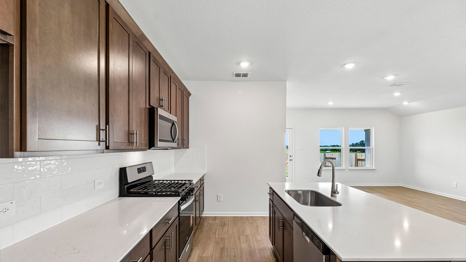 Caden Modern Kitchen with Island