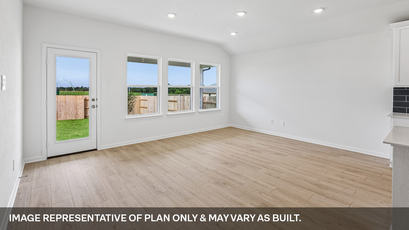Easton Family Room with Large Windows