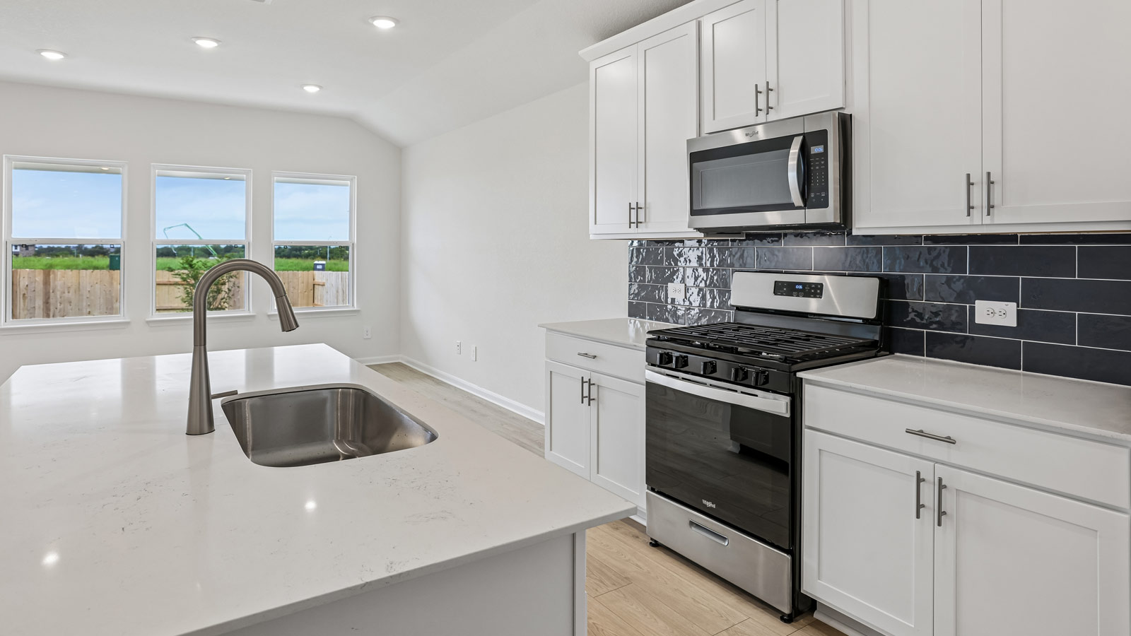 Easton Modern Kitchen with Island