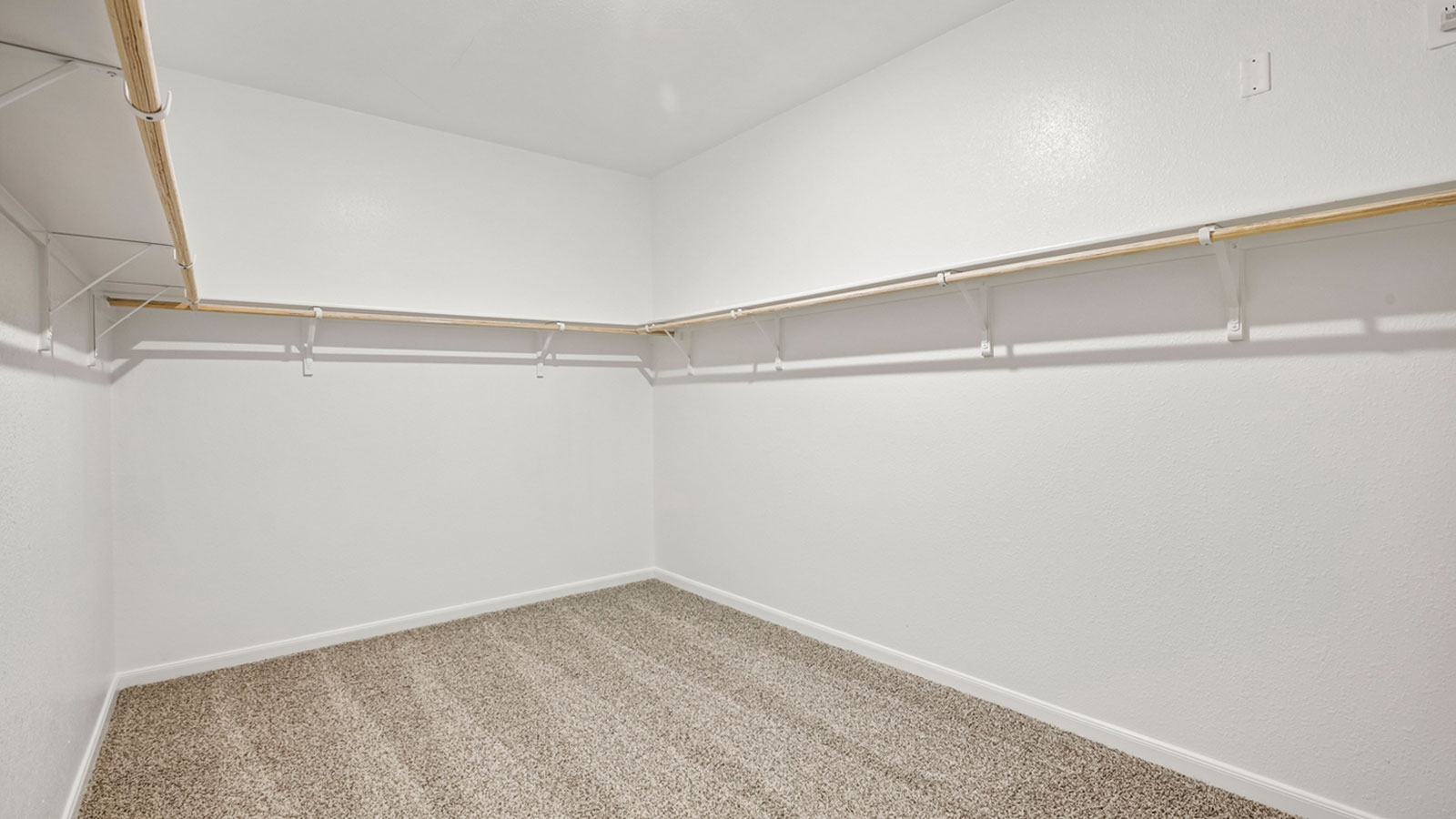 Pierce Primary Walk-in Closet