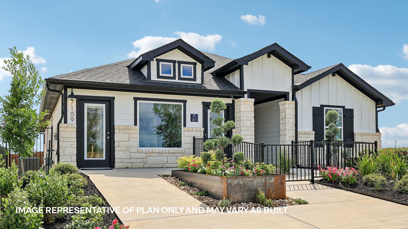 The Kingston model home at Revelry in Del Valle, TX.