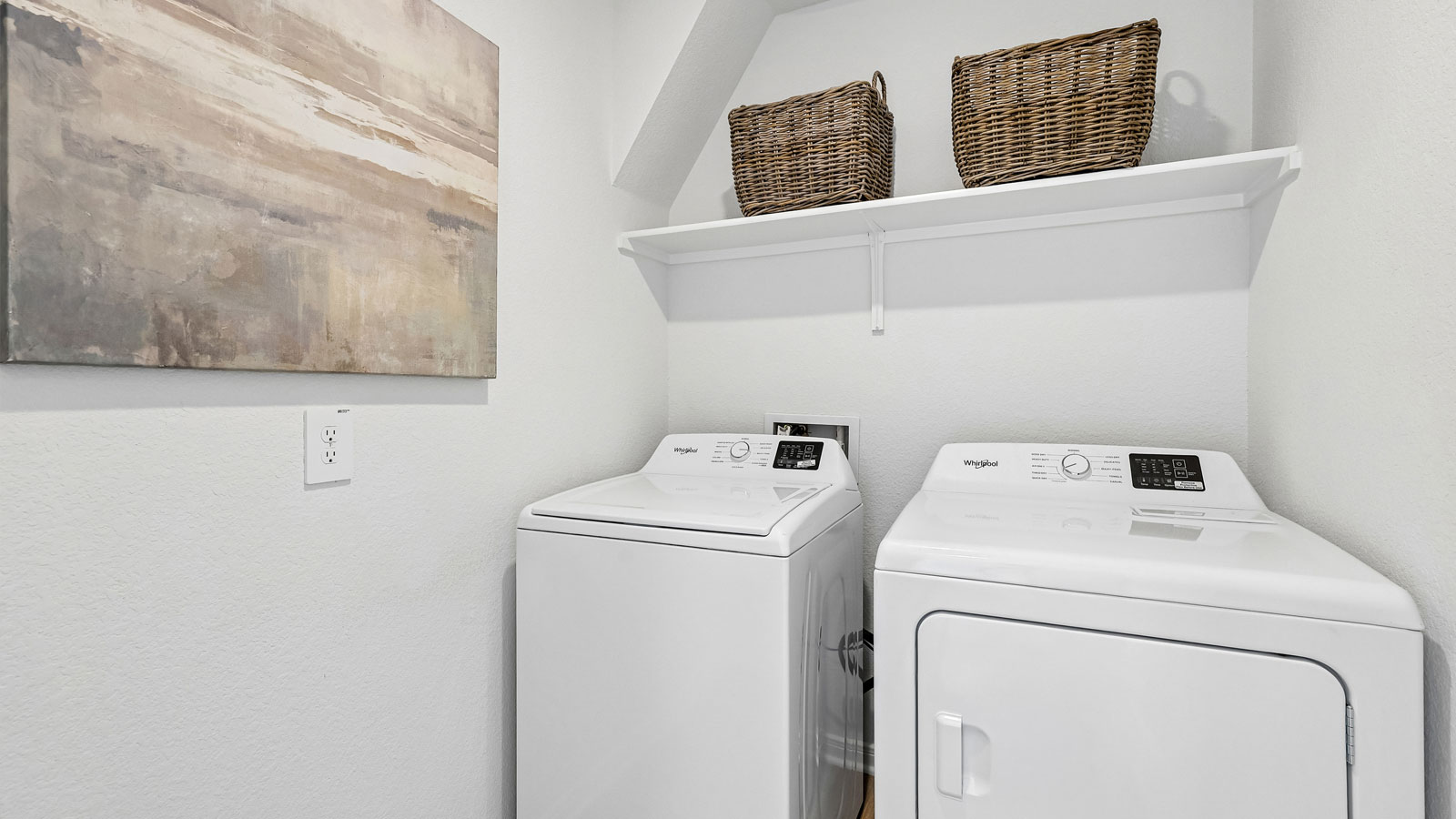 Utility room located off the kitchen.