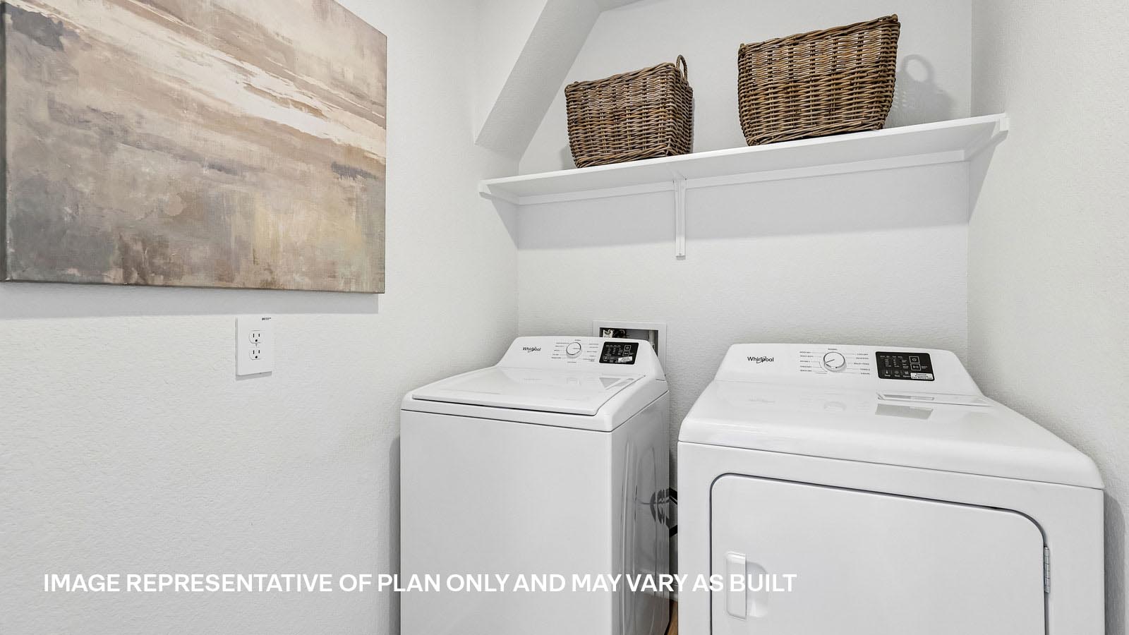 Utility room located off the kitchen.