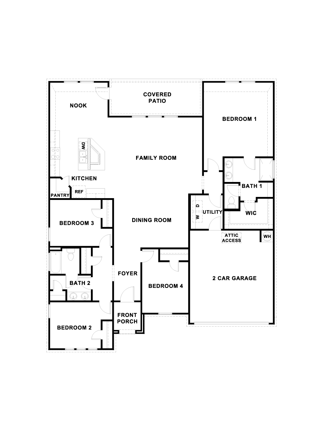 The Frisco Floorplan