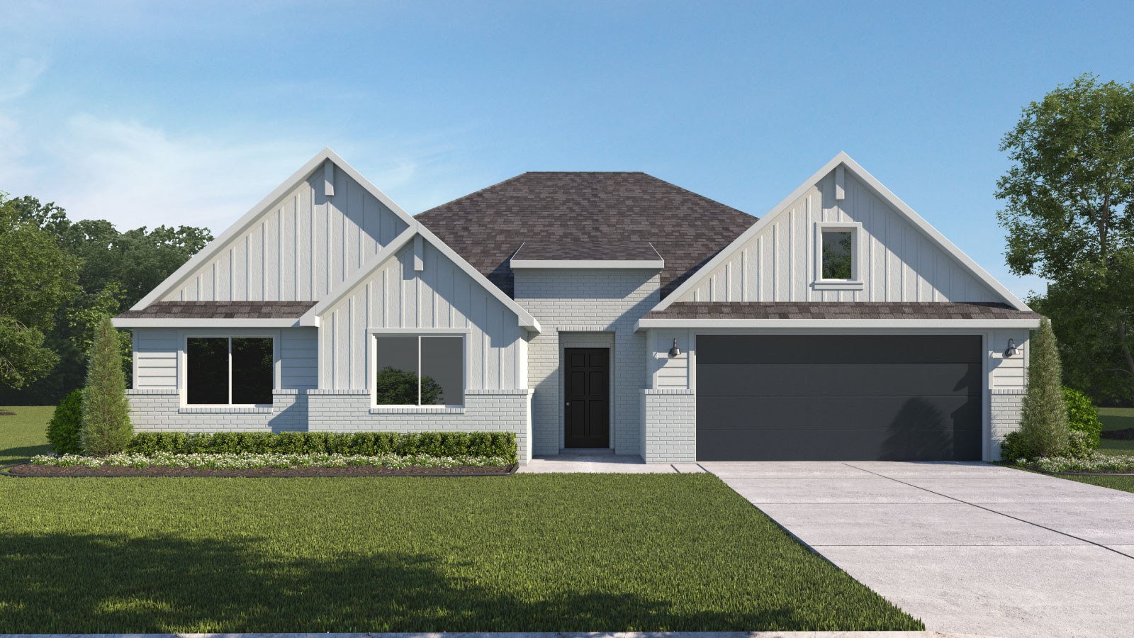 The Irving Front Exterior Rendering