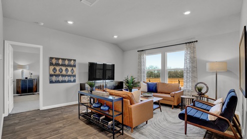Open living space at 204 Sky Meadows Circle