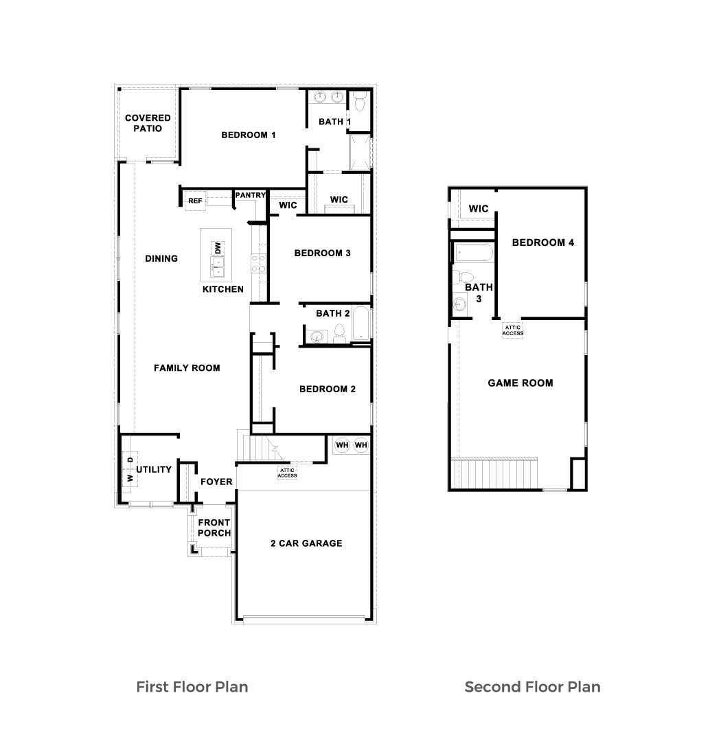 The Roosevelt floor plan at Whisper