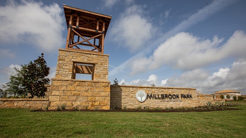 Millbrook Park Entry Monument