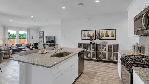 Irvine kitchen with stainless appliances