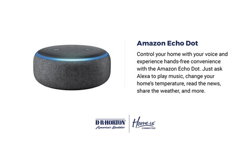 Home is Connected Echo Dot