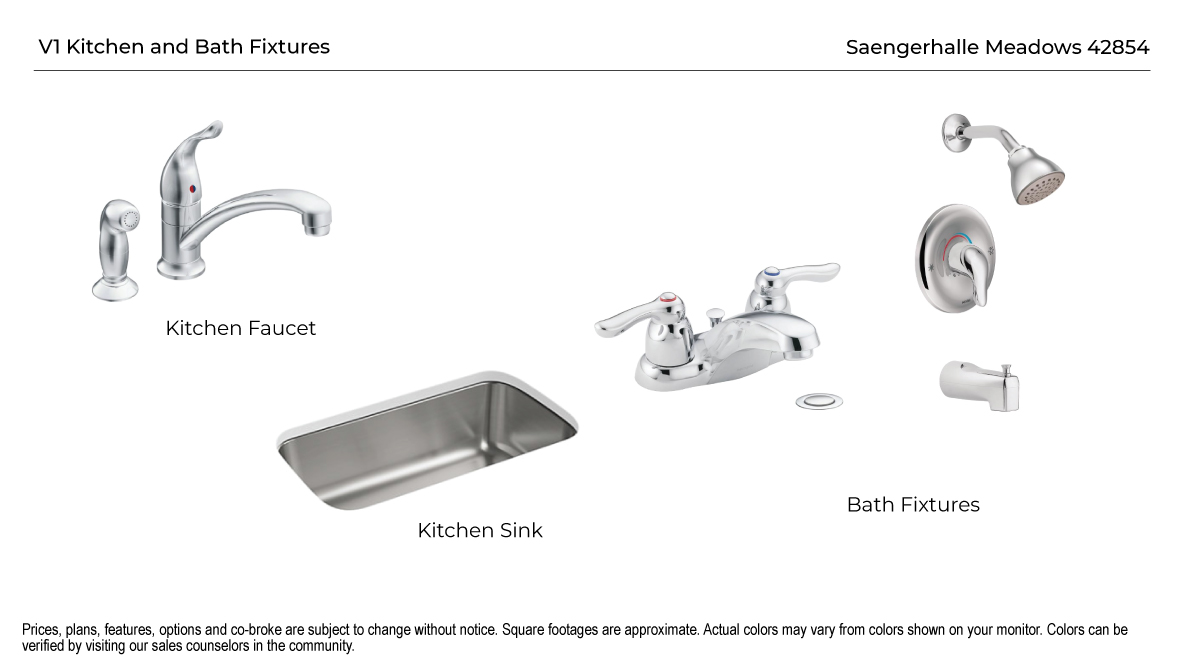 Saengerhalle Meadows Version 1  Kitchen and Bathroom Fixtures Product Package Image