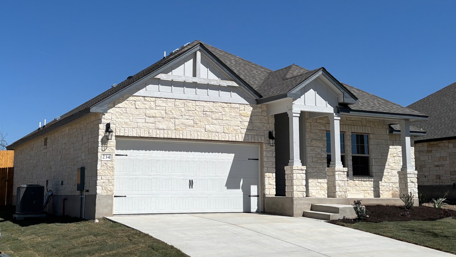 Auburn Front Exterior H Elevation.