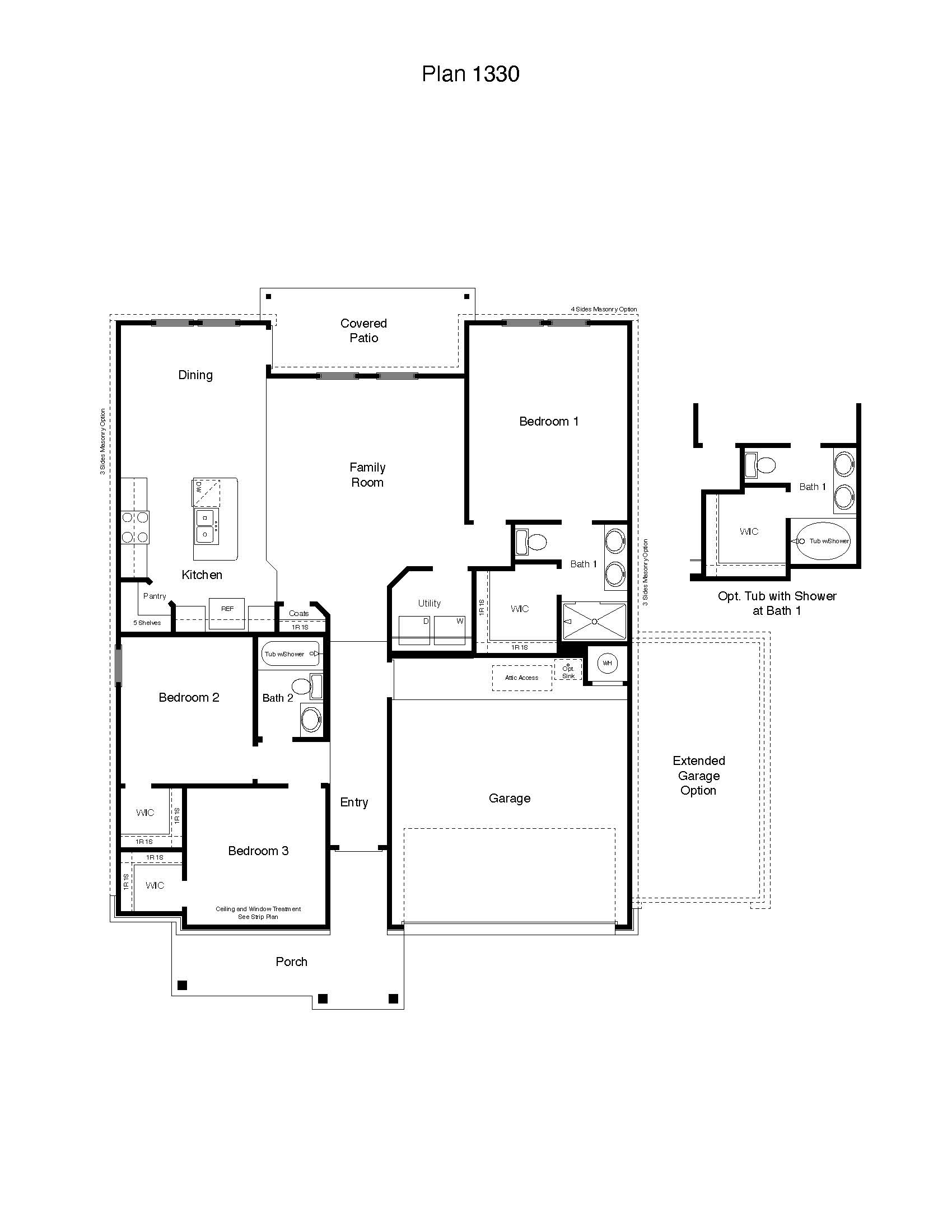 Auburn floorplan rendering
