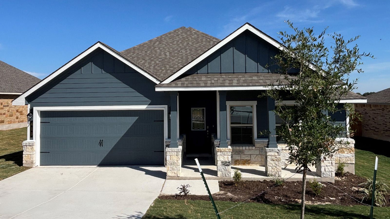 Alpine Front Exterior H Elevation.