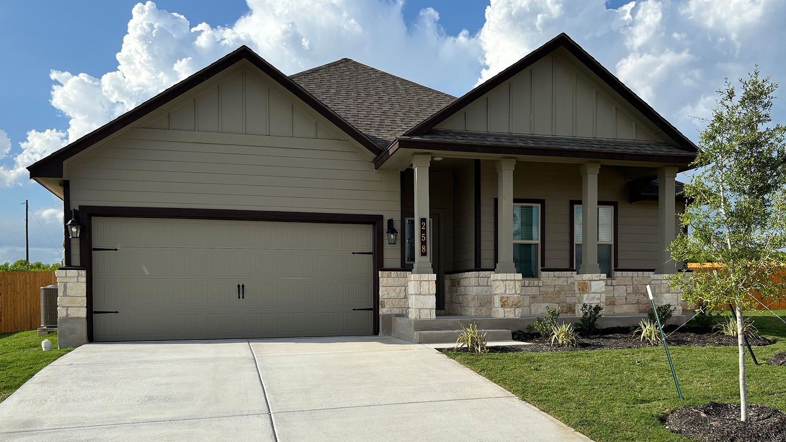 Alpine Front Exterior H Elevation.