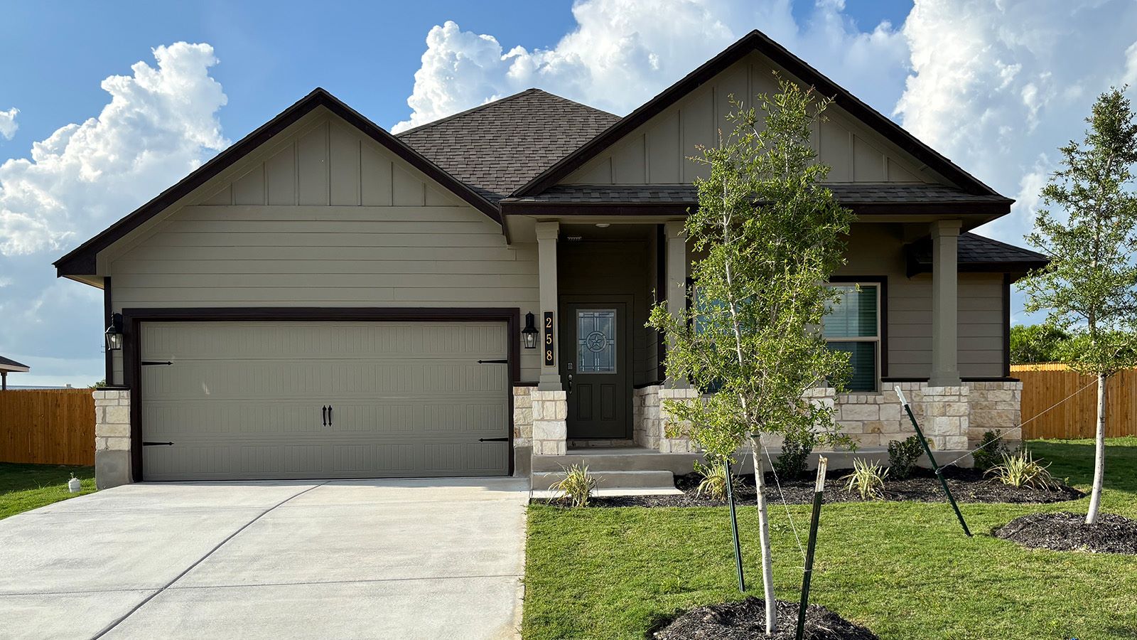 Alpine Front Exterior H Elevation.