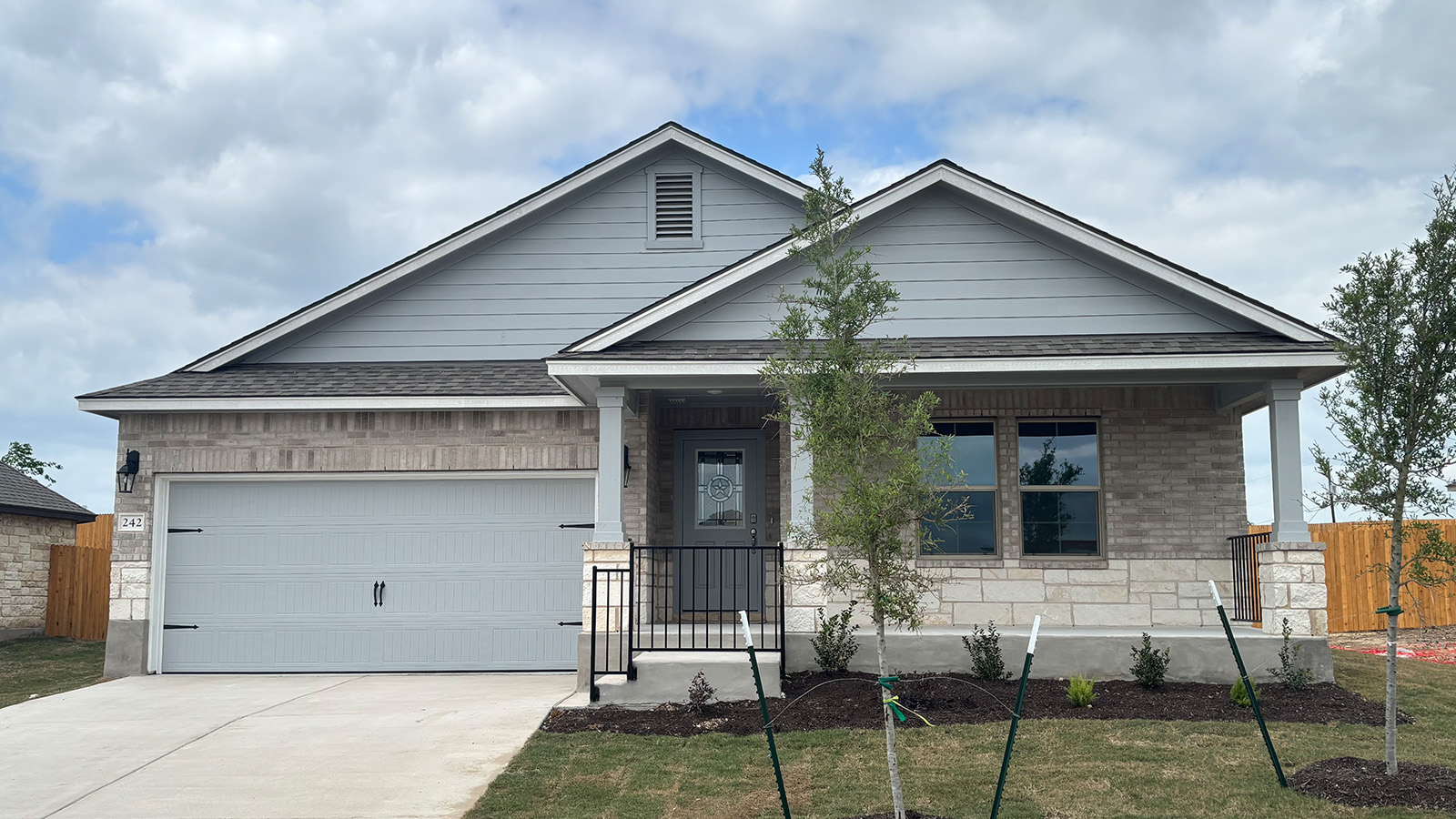 Dakota Front Exterior W Elevation.