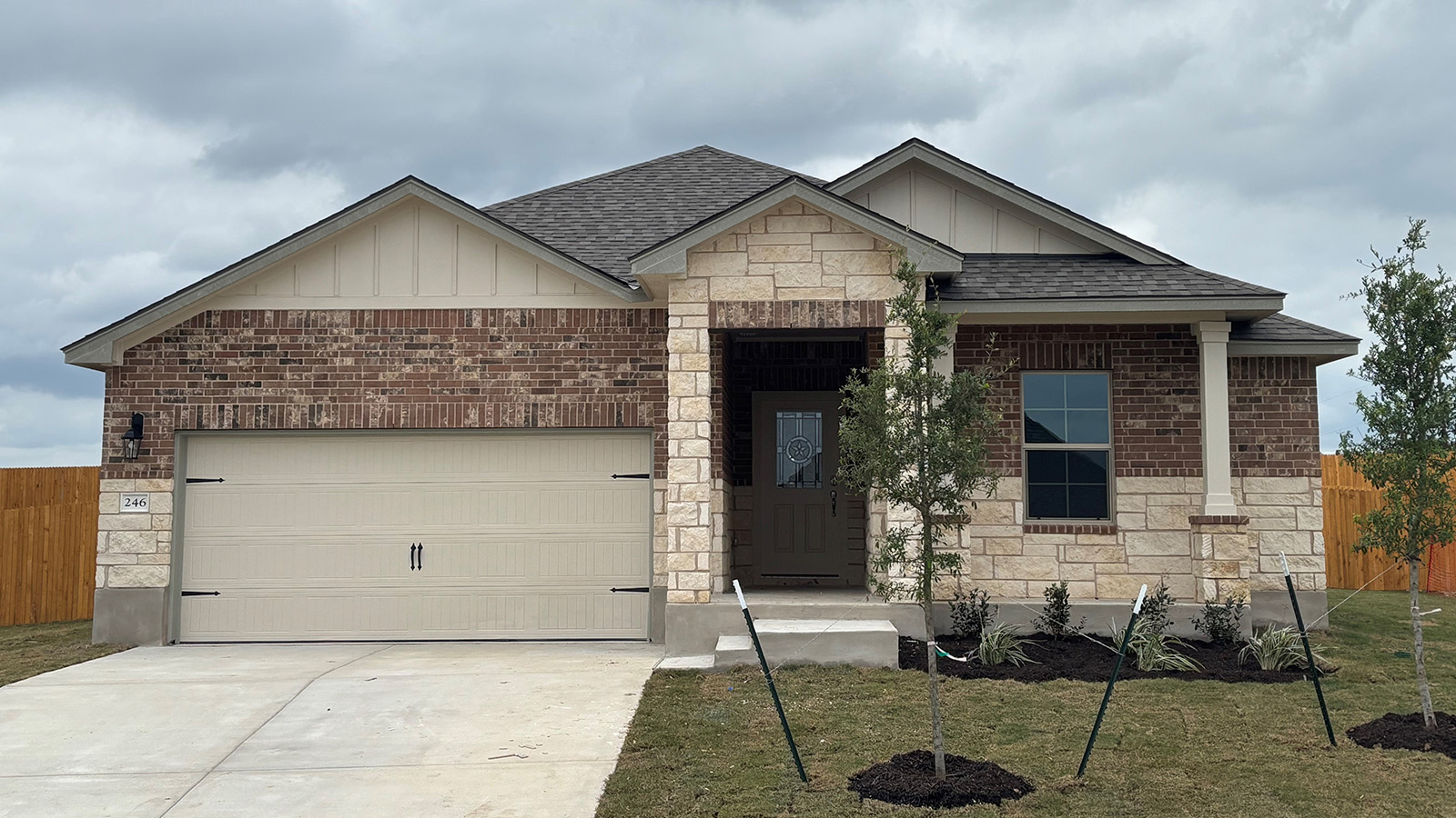 Prescott Front Exterior V Elevation.