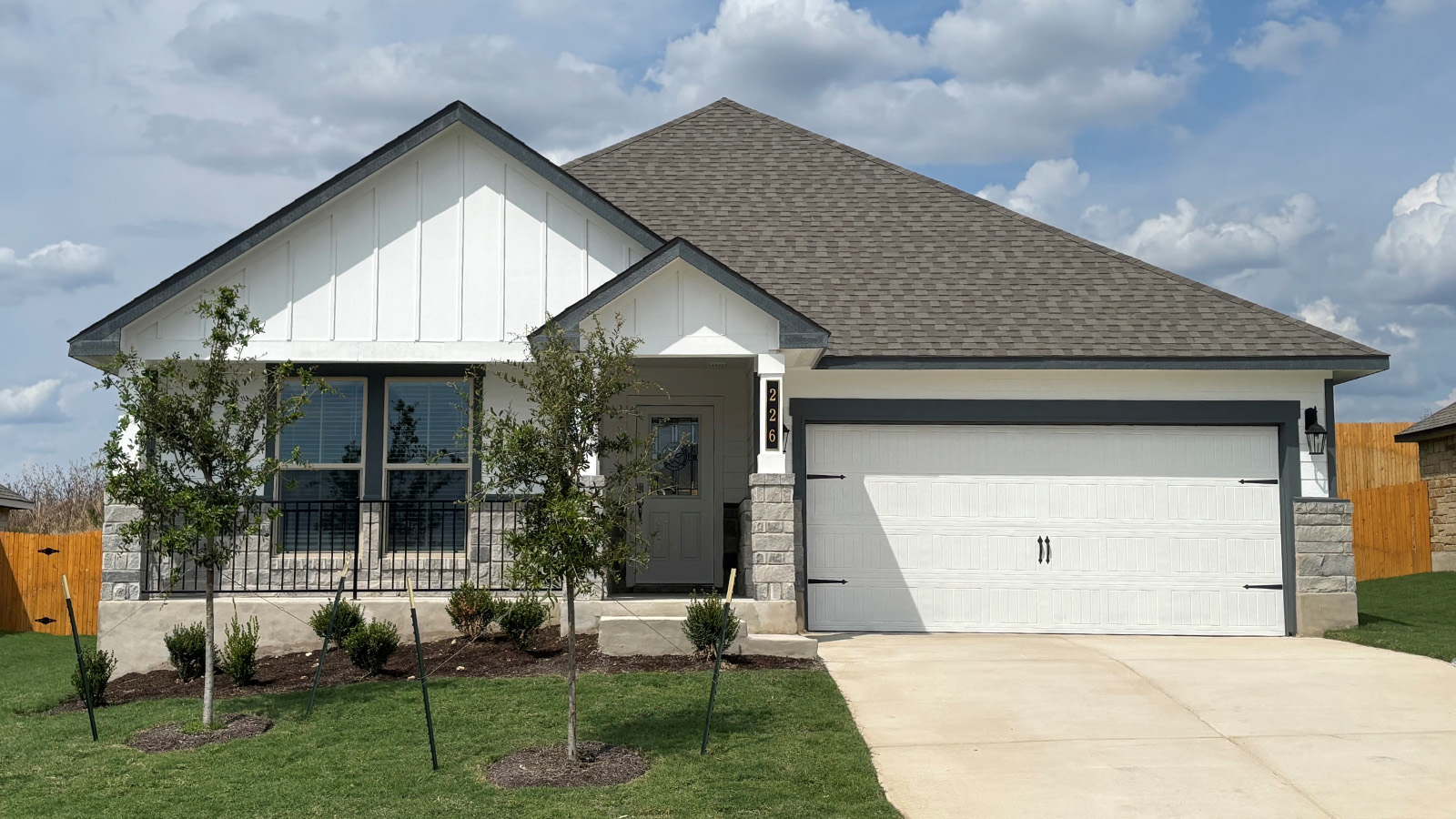 Monroe Front Exterior H Elevation.