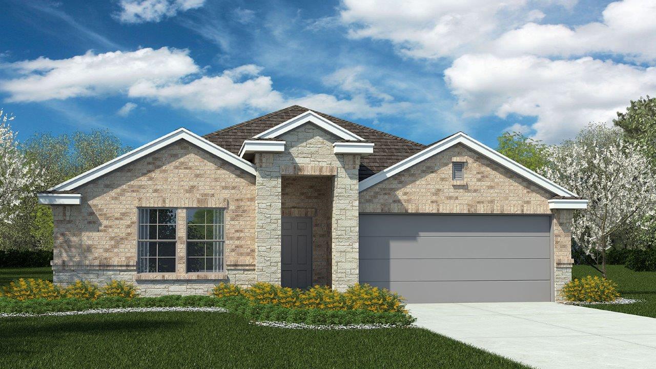 Alpine V exterior elevation rendering.