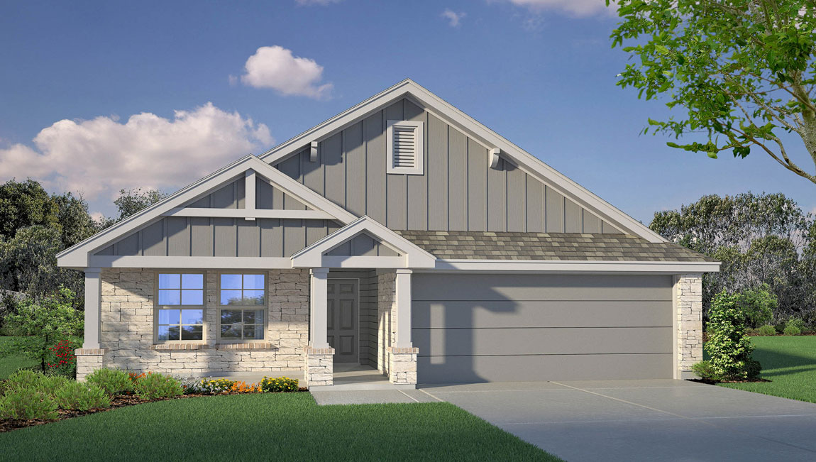 Floor Plan in Three Creeks Colt Creek Belton, TX D.R. Horton