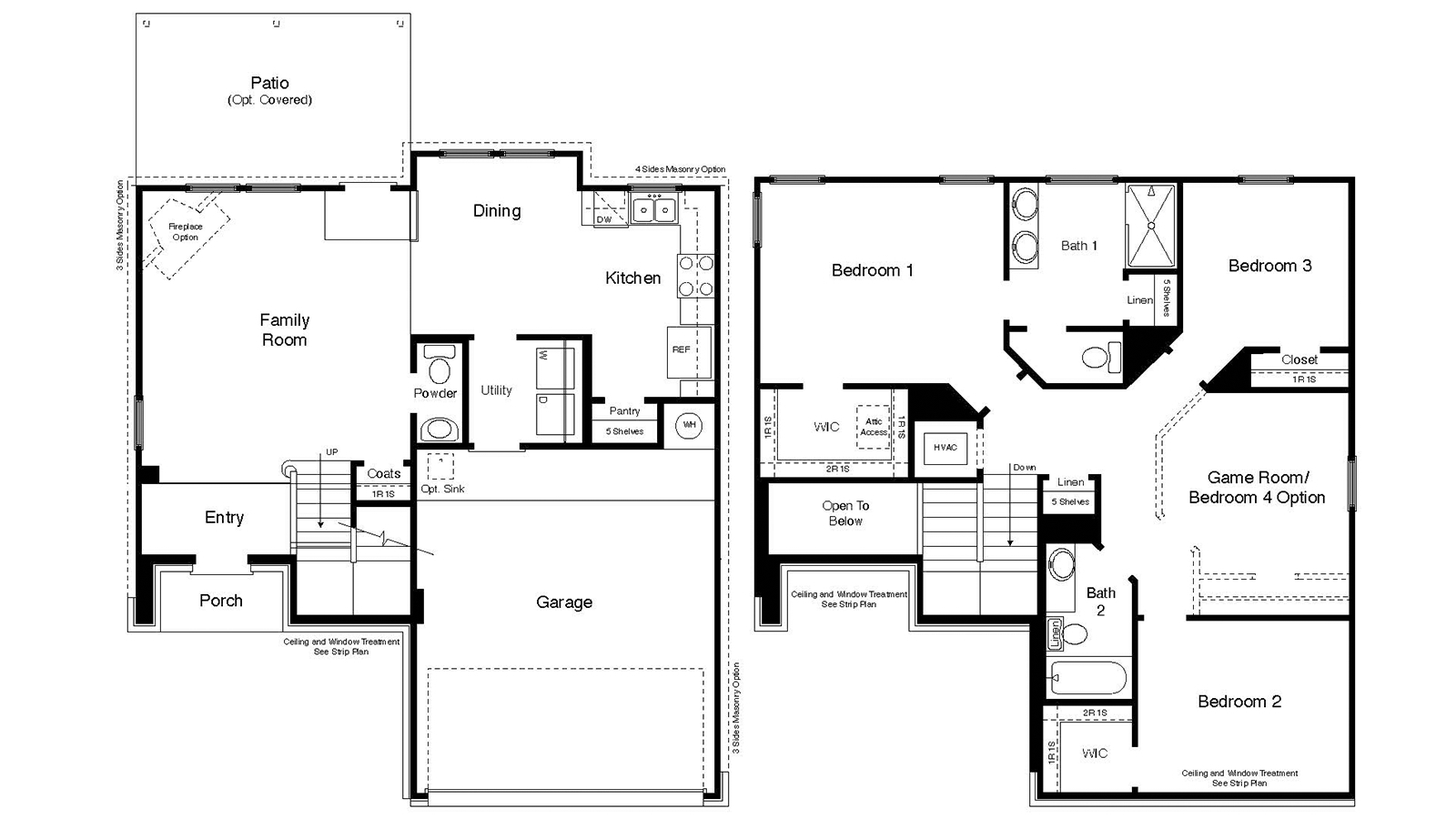 Bridger Floorplan Rendering.