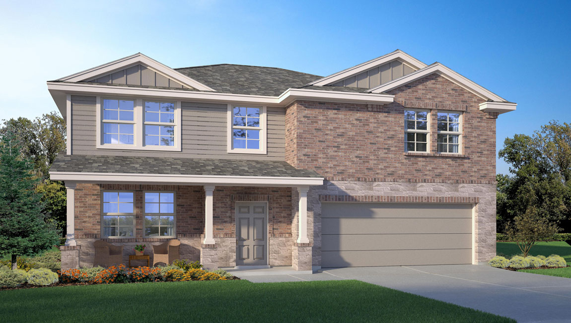 New Homes in Three Creeks Colt Creek Belton, TX Tradition Series