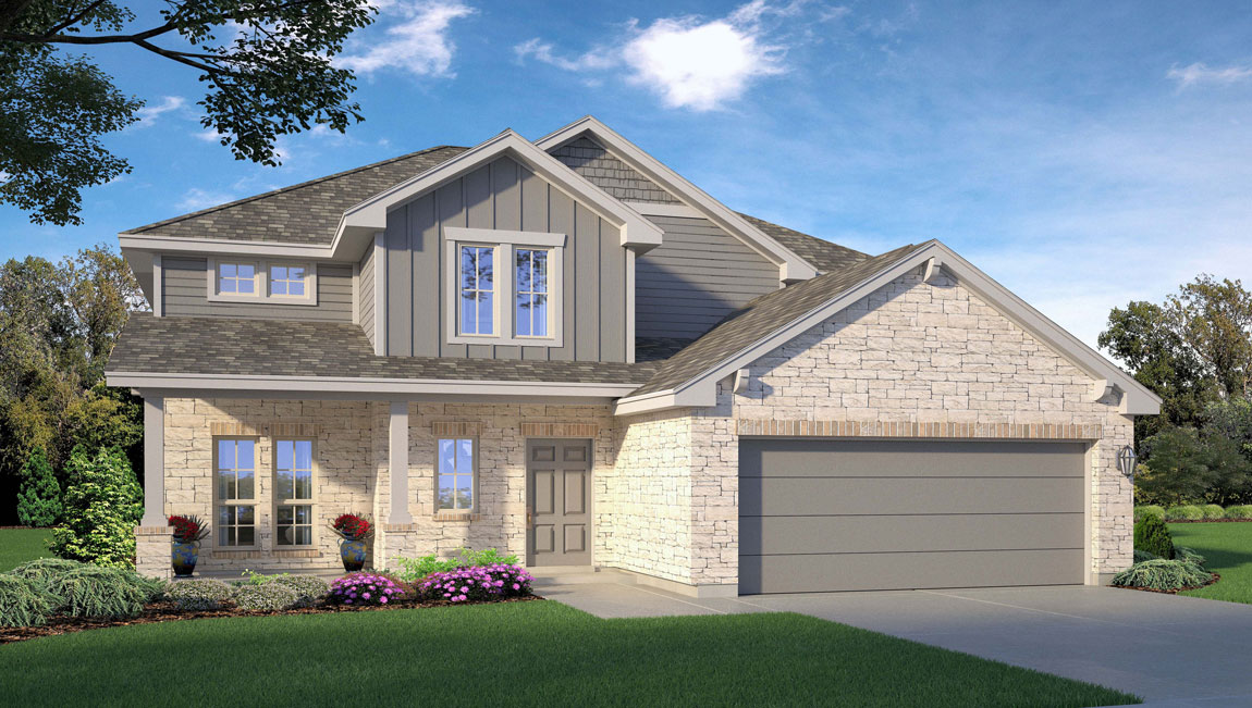 Floor Plan in Three Creeks Colt Creek Belton, TX D.R. Horton