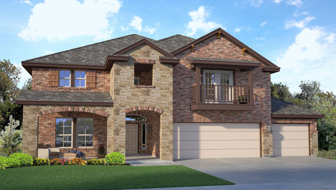 Floor Plan in Three Creeks North Ridge BELTON, TX D.R. Horton