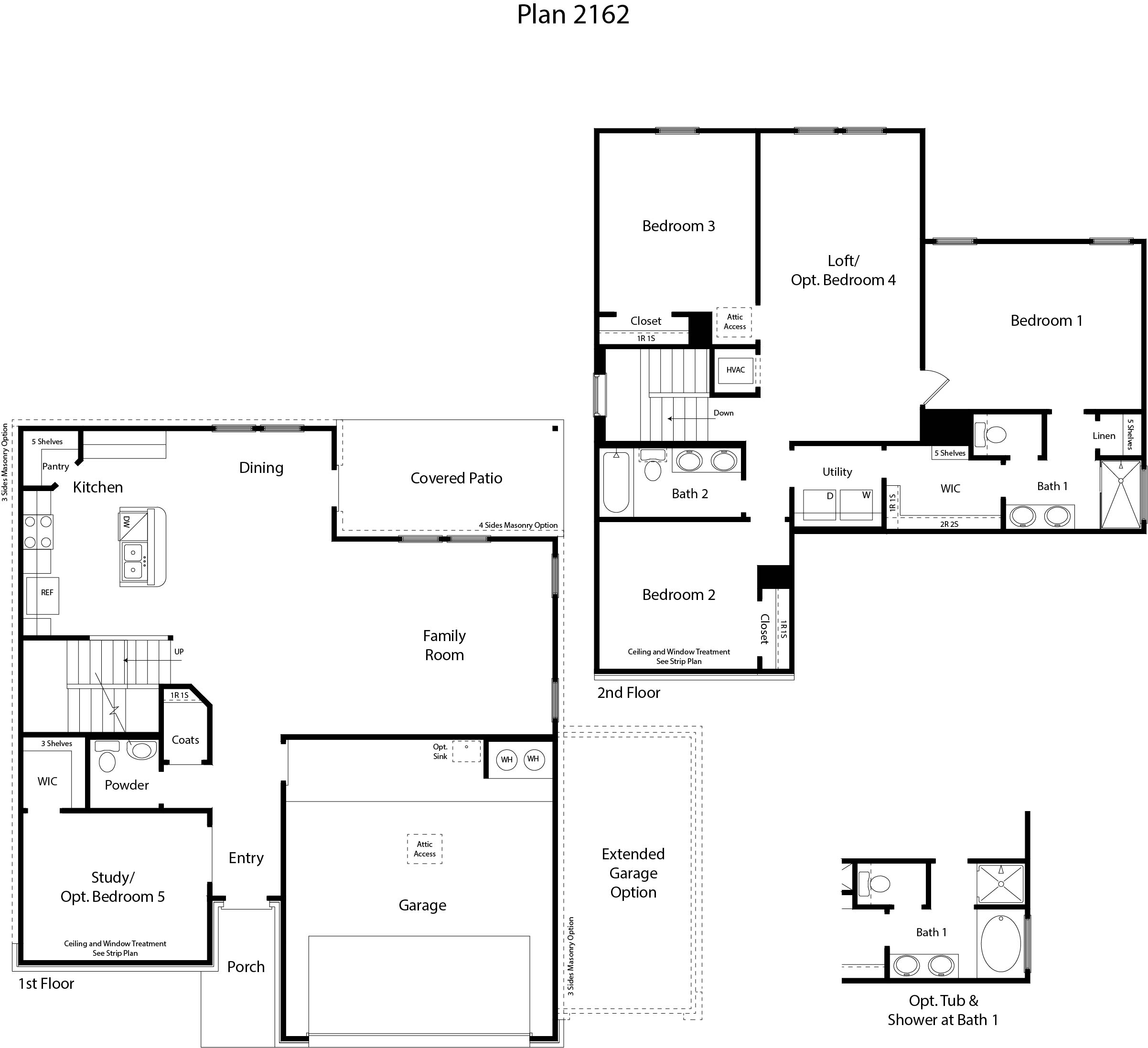 Magnolia floorplan rendering.