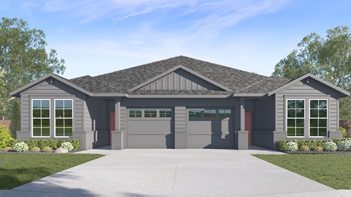 Multi Family Duplex Elevation B.